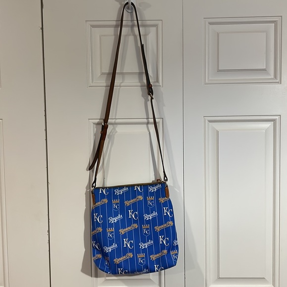 Kansas City Royals, Dooney, and Bourke Crossbody purse. Very lightly used. - Picture 2 of 6
